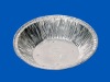 round aluminum foil container