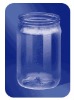 round clear 1000ml honey glass jar