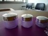 round cosmetic acrylic cream jar,cosmetic packing&UV silver jar