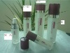 round cosmetic acrylic pump bottle, cosmetic serum bottle, cosmetic packing