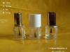 round glass nail polish bottle-8ml