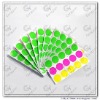 round label stickers/PVC tag sticker