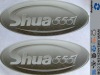 round shape resin dome sticker