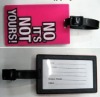 rubber luggage tag