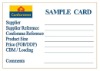 sample card security labels,sample card destructible labels,sample card sticker