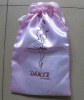 satin bag with printing