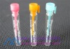 sc0913 0.5ml perfume sampler vial with company name printing in white color