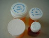 screw-neck plastic vial with PP cap &  inlay