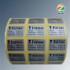 self adhesive label