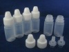 semi-transparent liquid dropper bottles