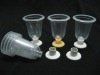 separate mini goblet shape disposable jelly cup