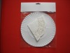 set of paper plates and doilies