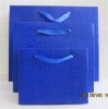 shopping bag with ribbon handle