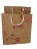 shopping kraft paper bag/handbag for clothes printing service