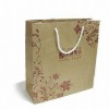 shopping kraft paper bag/handbag for packaging printing service