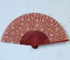 silk hand fan