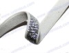 silver metallic elastic ribbon,stretch wrapping band