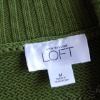 size and logo  label for sweater