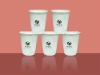 small disposable paper cups with PE coated