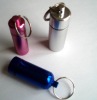 small portable metal bottle