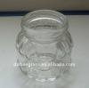 small pumpkin shape glass jar 250ml