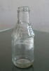 small soft drink glass bottle