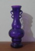 spraying  flower glass bottle, glass vase