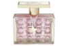 sqaure clear glass perfume packaging bottle