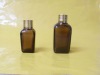 square Amber Essential Oil Bottle