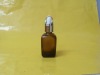 square essential oil bottle with nice dropper cap