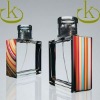 square glass perfume bottle for man