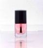 square nail polish botttle 6ml capacity plastic lid