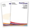 standard size letterhead and envelope