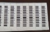 sticker bar code