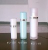 straight round acrylic airless pump bottle