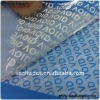 tamper evident adhesive sticker