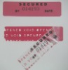 tamper label security labels anti counterfeit