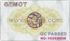 texture and hot stamping anti-counterfeiting sticker