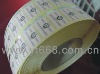 texture hot stamping sticker