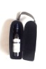 the new design leather black wine case bag