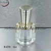 the newest clear glass nail polish  bottle