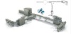 tissue rools automatic arranging and packing line