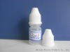 translucent 3ml eye drops bottle