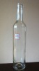 transparent 500ml glass wine bottle