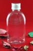 transparent PET plastic cosmetic packing bottles for shampoo