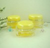 transparent acrylic cosmetic jar