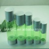 transparent aluminum airless bottle