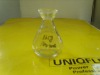 transparent chemical bottle