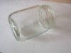 transparent chili sauce glass jar