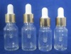 transparent e-liquid bottles